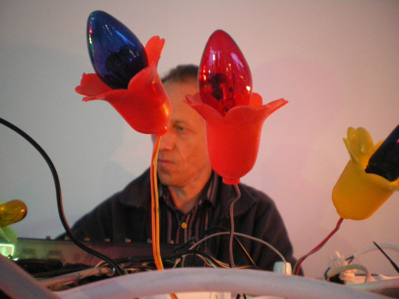 Photographic documentation of RYLLEGA Berlin (Audio-visual performance by Michael Vorfeld, 17 September 2008)